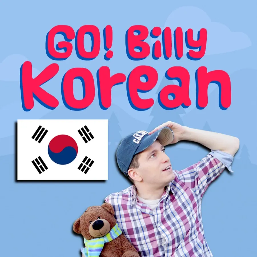 A thumbnail for Go! Billy Korean, a great YouTube channel for people who want to learn Korean. 