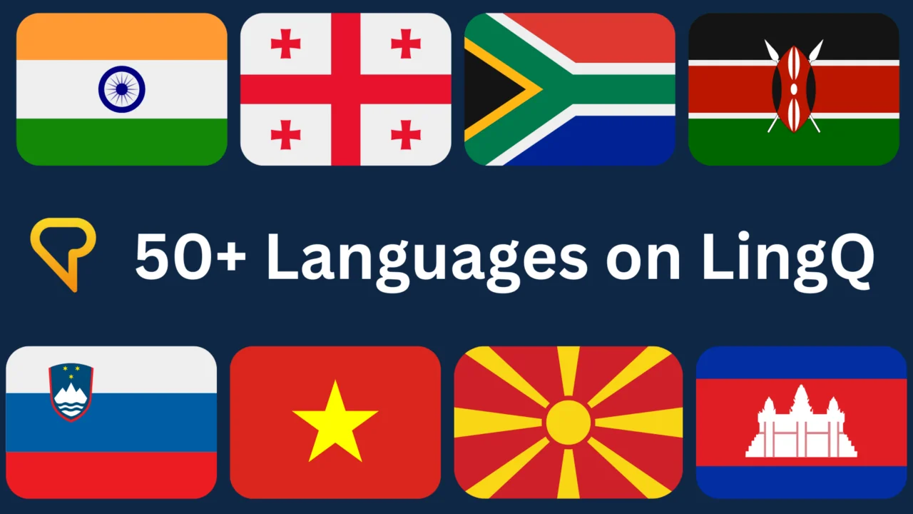 Learn 50 Languages on LingQ